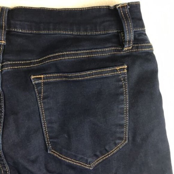 New J. Crew Womans Stretch Med Rise Skinny Jeans Sz 27 Dark 28x28 RN 77388 - Picture 12 of 12